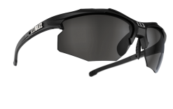 Bliz Hybrid Cykelbriller Mat Sort Med Ekstra Linser