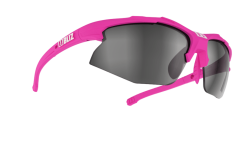 Bliz Hybrid Smallface Cykelbriller Pink Med Ekstra Linser