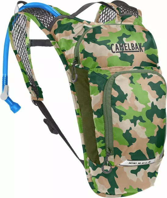 Camelbak Mini M.U.L.E Til Børn Med Væskesystem Camo 3 Camelbak Mini M.U.L.E Til Børn Med Væskesystem Camo