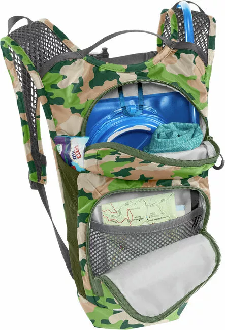 Camelbak Mini M.U.L.E Til Børn Med Væskesystem Camo 7 Camelbak Mini M.U.L.E Til Børn Med Væskesystem Camo - Billede 5