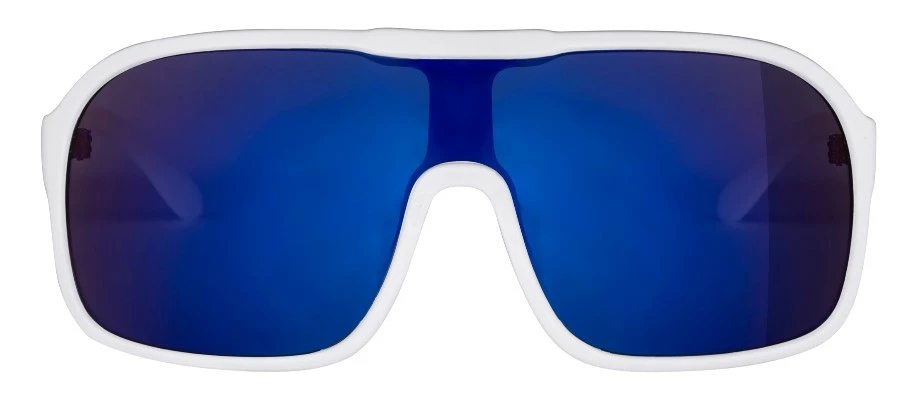 Force Mondo Cykelbriller Mat Hvid / Blå Linse 5 Force Mondo Cykelbriller Mat Hvid / Blå Linse - Billede 3