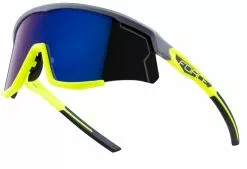 Force Sonic Cykelbriller Grå/Neon Blå Linse