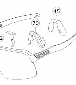 Oakley Sutro Lite Nose Pad Sort