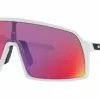 Oakley Sutro S Cykelbriller - Mat Hvid - Prizm Road -Cykelstativer og ophæng Salg Oakley Sutro S Cykelbriller Mat Hv 1620203618