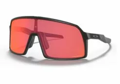 Oakley Sutro S Cykelbriller - Mat Sort - Prizm Trail Torch