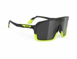 Rudy Project Spinshield Cykelbriller Smoke Sort / Fluo
