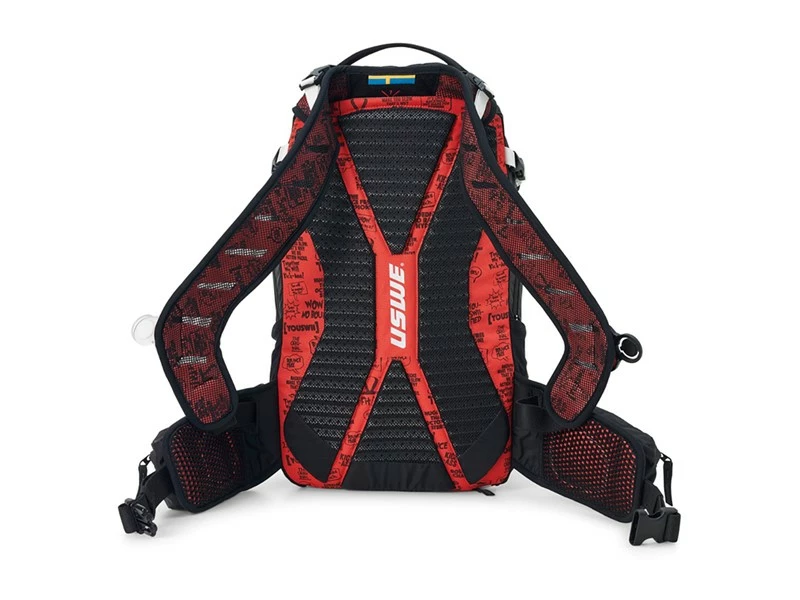 USWE Backpack Flow 16 Sort/Rød 5 USWE Backpack Flow 16 Sort/Rød - Billede 3