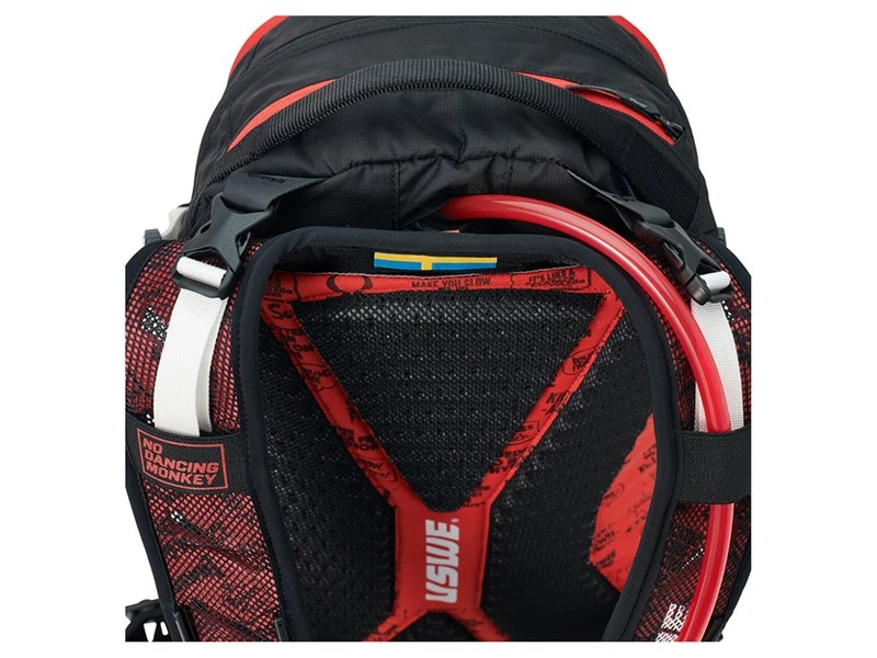 USWE Backpack Flow 16 Sort/Rød 9 USWE Backpack Flow 16 Sort/Rød - Billede 7
